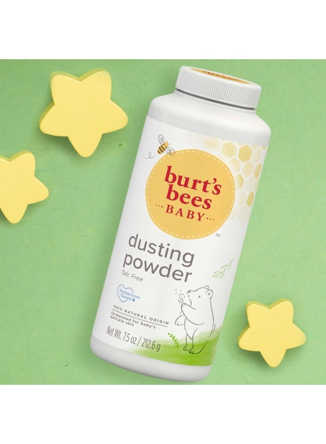 Burt's Bees Stocking Stuffers, Baby Dusting Powder, 100% Natural Origin, Talc-Free, Pediatrician Tested, 7.5 Ounces, Pack May Very - Image 3