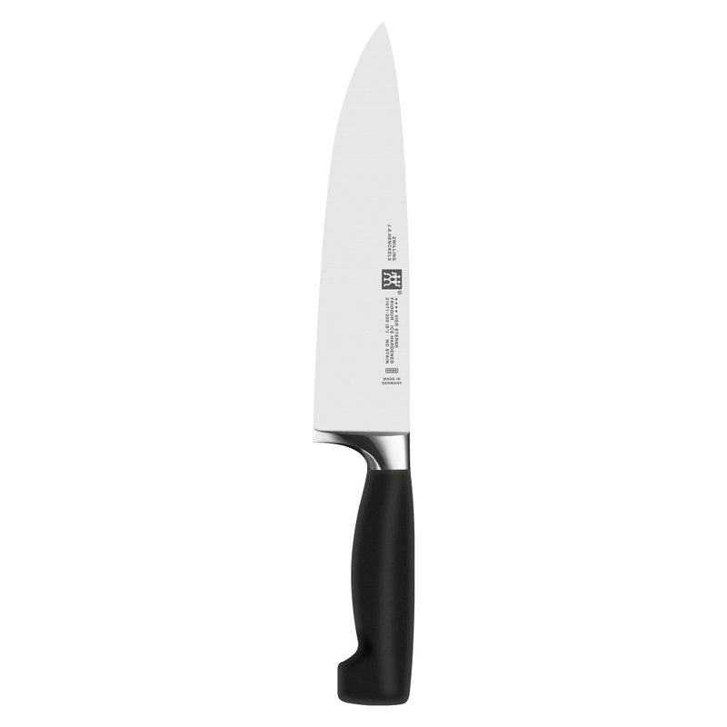 ZWILLING Four Star 8-inch Razor-Sharp German Chef's Knife, Made in Company-Owned German Factory with Special Formula Steel perfected for almost 300 Years, Dishwasher Safe - Image 1