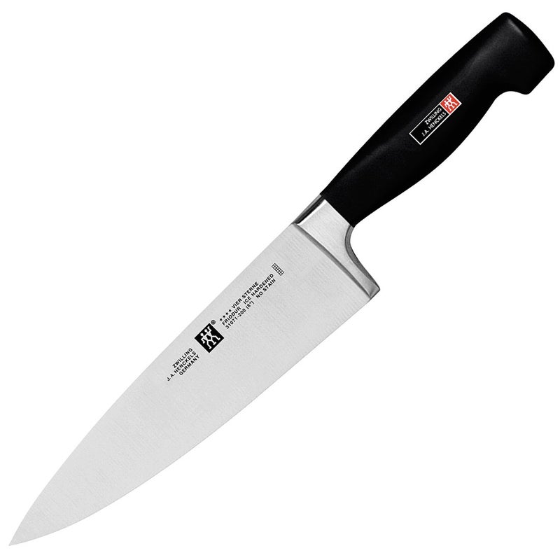 ZWILLING Four Star 8-inch Razor-Sharp German Chef's Knife, Made in Company-Owned German Factory with Special Formula Steel perfected for almost 300 Years, Dishwasher Safe - Image 4