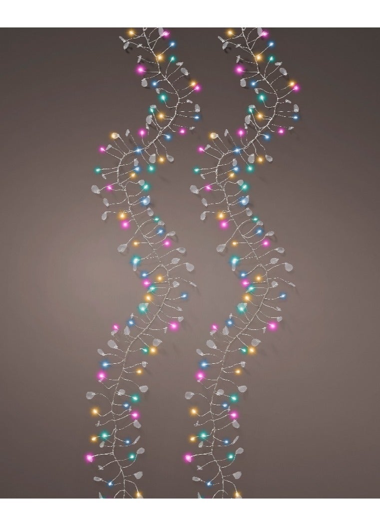 Kaemingk أضواء كايمينك الصغيرة LED سلسلة ثابتة بيضاء ناعمة متعددة 80 ضوء، 3.9 قدم. تعمل بالبطارية. - Image 2