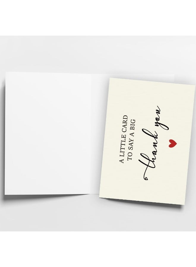 NIIMBOT 20 Pack Thank You Cards Thank You Cards with Envelopes Baby Shower & Wedding Thank You Cards Thank You Notes & Cards for Teacher, Graduation, Business, Holiday, Gifts - Image 3