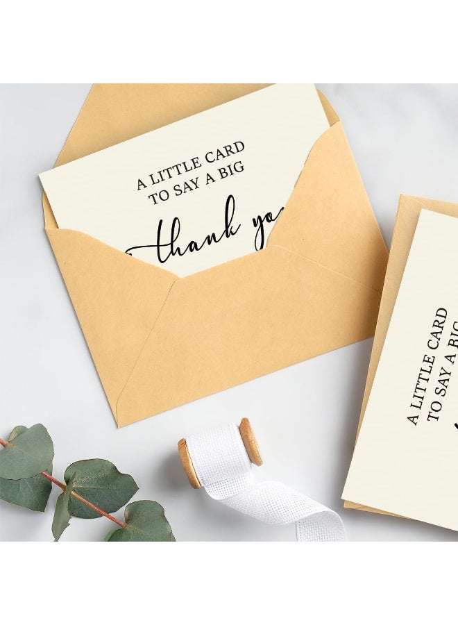NIIMBOT 20 Pack Thank You Cards Thank You Cards with Envelopes Baby Shower & Wedding Thank You Cards Thank You Notes & Cards for Teacher, Graduation, Business, Holiday, Gifts - Image 4