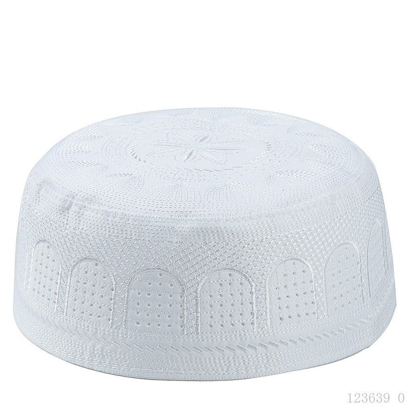 Cross-Border Supply Embroidered Hui Hat - Cotton Flat Cap for Men,  Wholesale - Image 1
