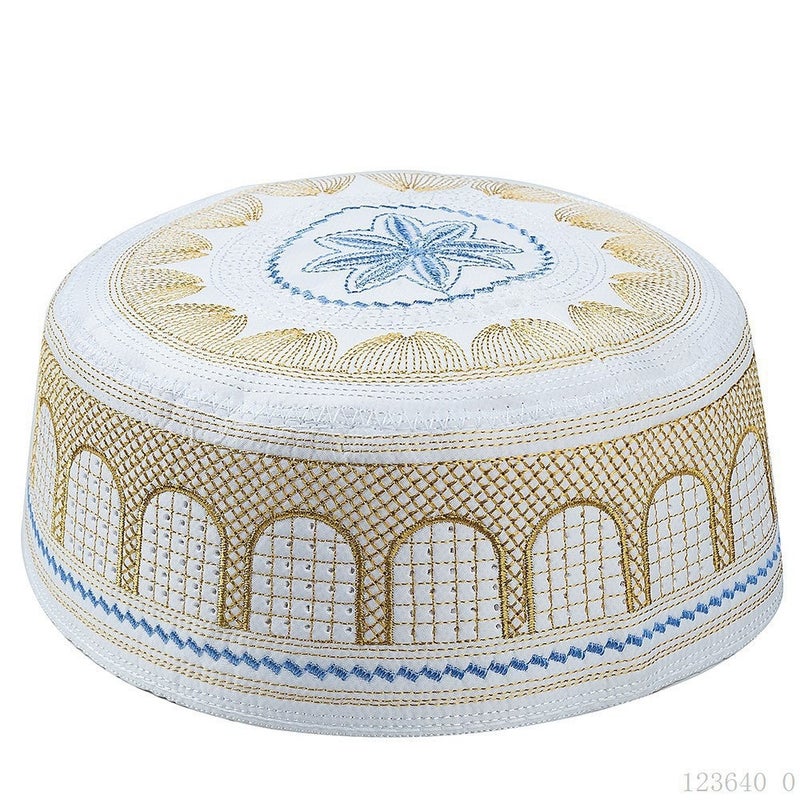 Cross-Border Supply Embroidered Hui Hat - Cotton Flat Cap for Men,  Wholesale - Image 5