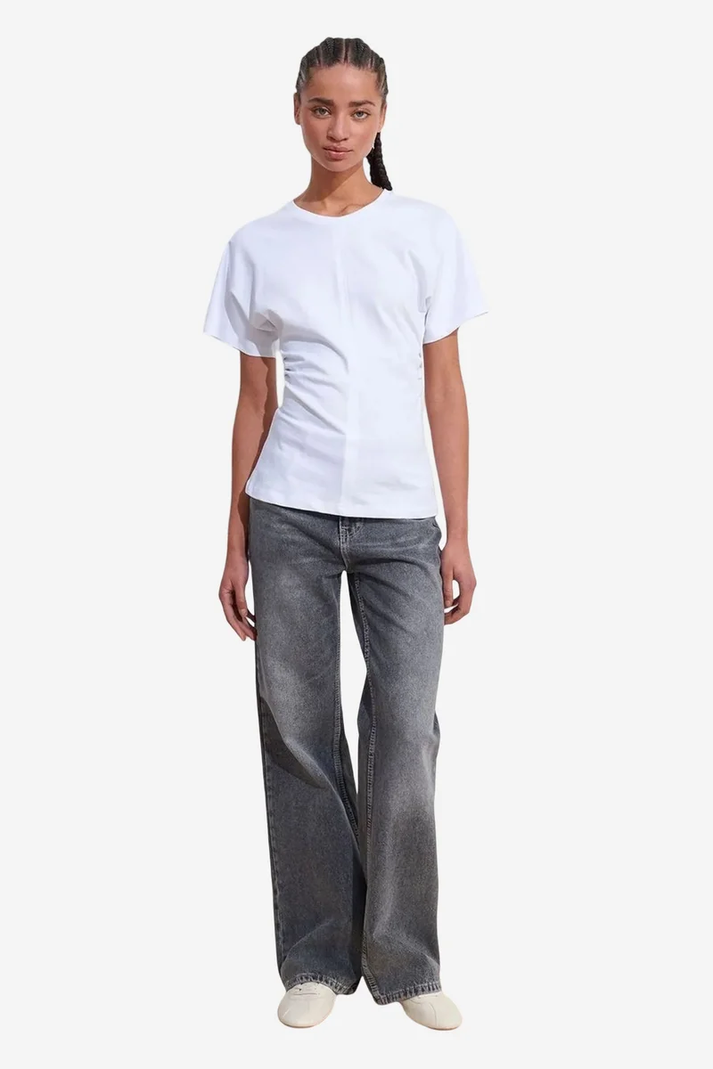 Dilvin White DILVIN Women's Cotton Crew Neck T-Shirt for Women | Best Price UAE