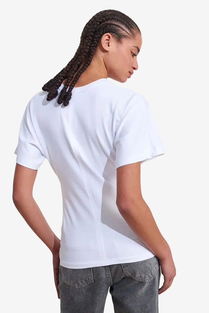 Dilvin White DILVIN Women's Cotton Crew Neck T-Shirt for Women | Best Price UAE