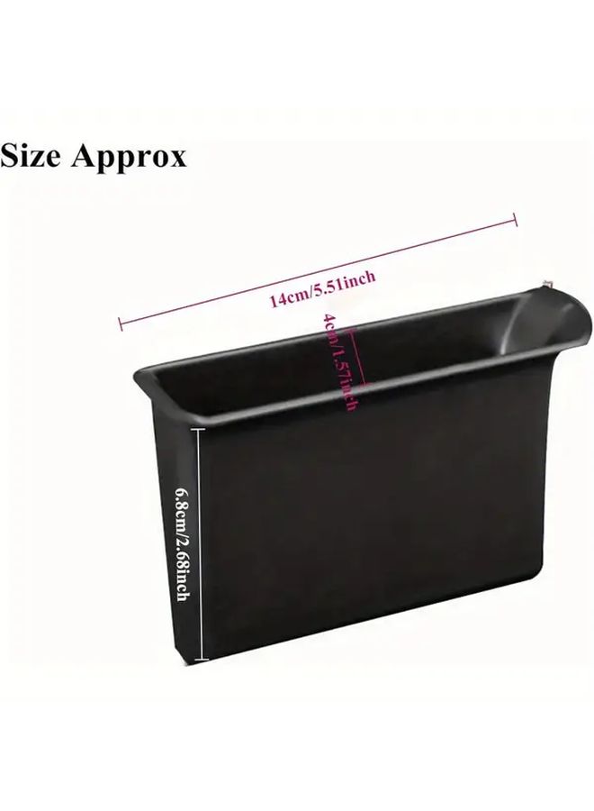 Car Accessories for Suzuki Jimny JB64 JB74W 2025 Front Row Door Side Storage Box Handle Pocket Armrest Phone Container Black - Image 3