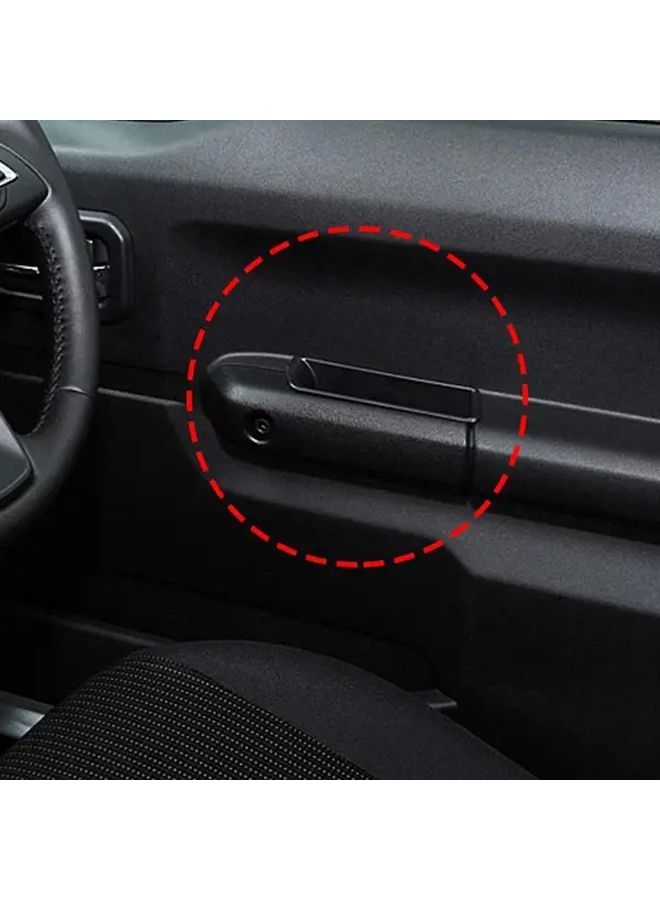 Car Accessories for Suzuki Jimny JB64 JB74W 2025 Front Row Door Side Storage Box Handle Pocket Armrest Phone Container Black - Image 4