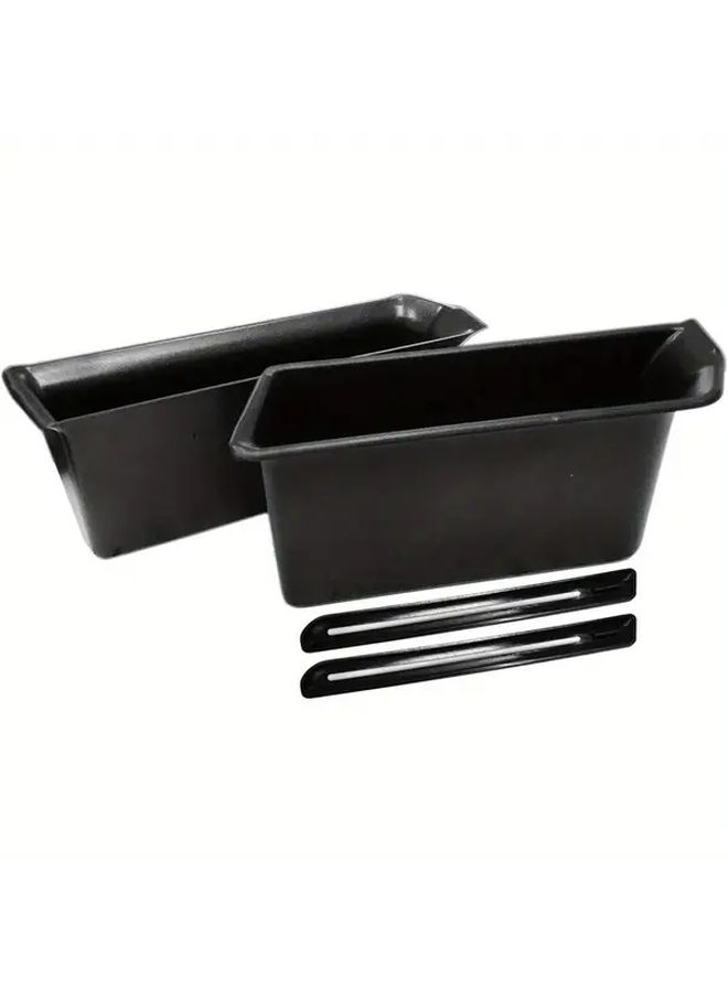 Car Accessories for Suzuki Jimny JB64 JB74W 2025 Front Row Door Side Storage Box Handle Pocket Armrest Phone Container Black - Image 1