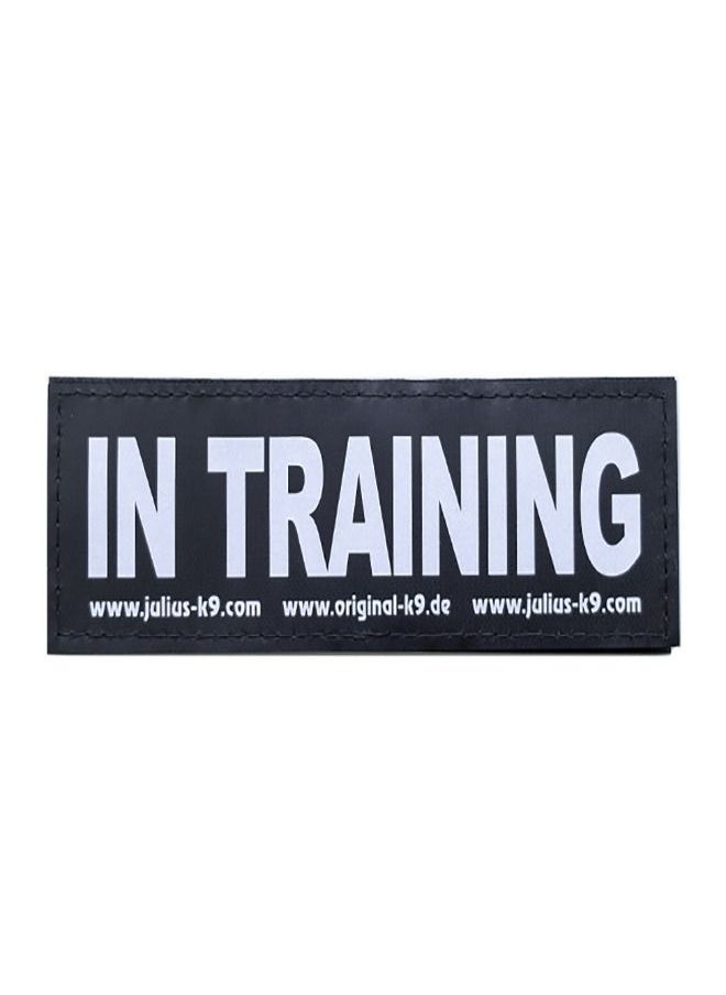 JULIUS K9  IN TRAINING PATCH - LARGE 