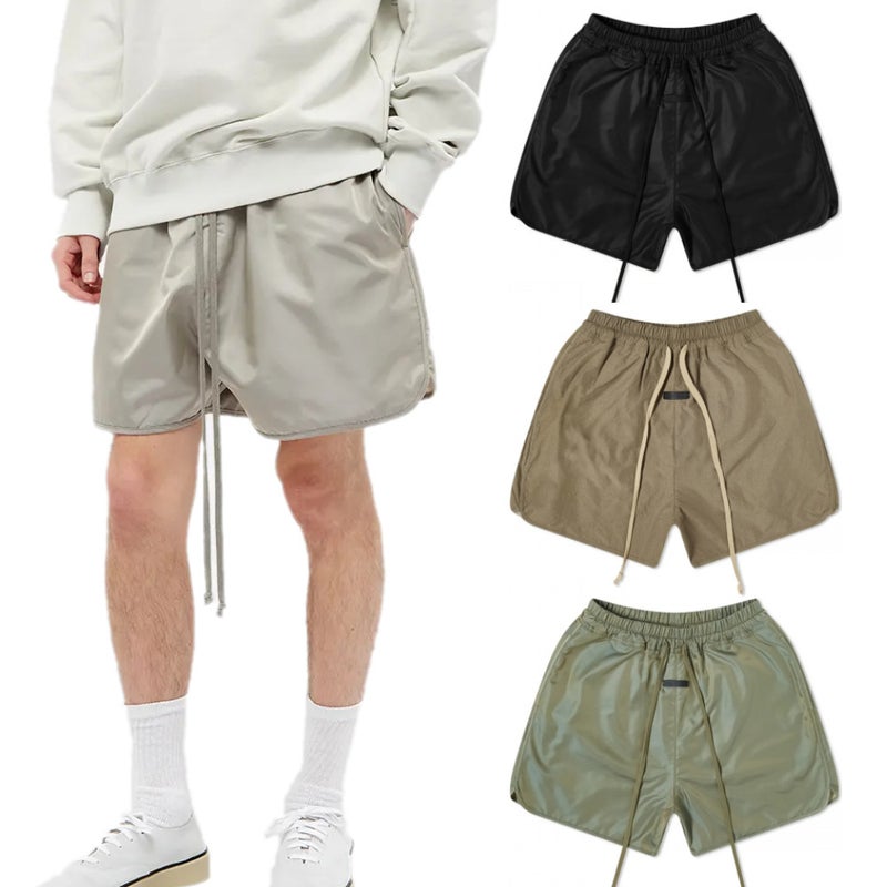 Fear Of God Fog Essentials Woven Shorts High Street Loose Half Sweatpants Unisex - Image 2
