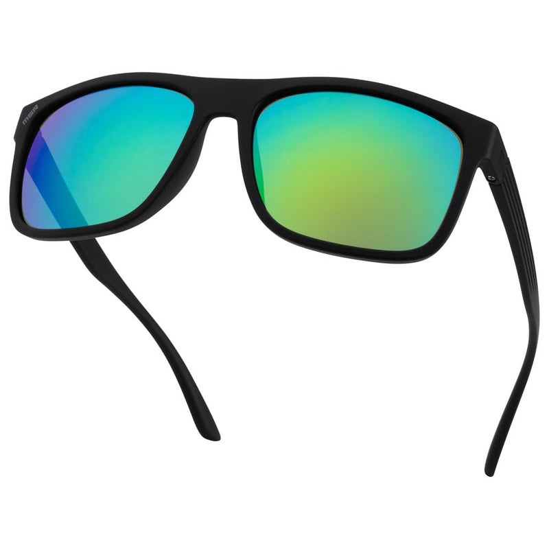 MSR Core Sunglasses (Matte Black, Green) - Image 1