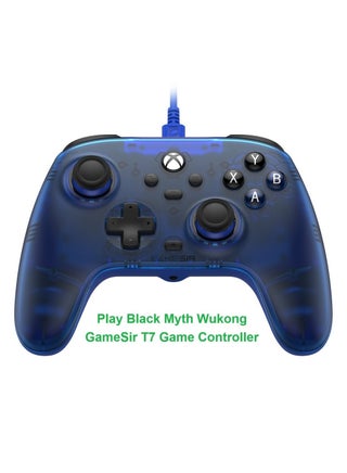 Professional Gamepad GameSir T7 Wired Game Controller with Hall Effect Joysticks, Plug and Play Gaming Gamepad for Xbox Series X|S, Xbox One, Windows 10/11  Steam, 3.5mm Audio Jack Sapphire Blue - pzsku/Z3361DCAA2FC4824A19B0Z/45/1745779305/a292573e-f016-4408-b392-809153c72773