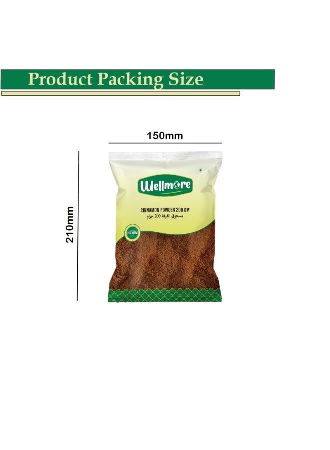 Wellmore Cinnamon Powder 200 gm - Image 2