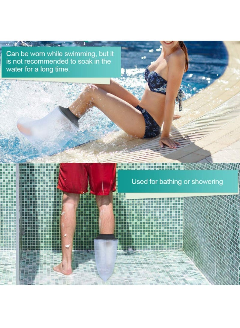 DUNISO Waterproof Foot Cast Cover for Shower Adult,Wound Protector for Ankle and Foot Surgery, Wound and Burns,Reusable,Easy to Clean,for Broken Surgery Foot - Image 4