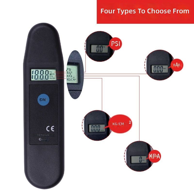 Purejoy High-Precision Digital Tire Pressure Gauge for Cars - Image 4