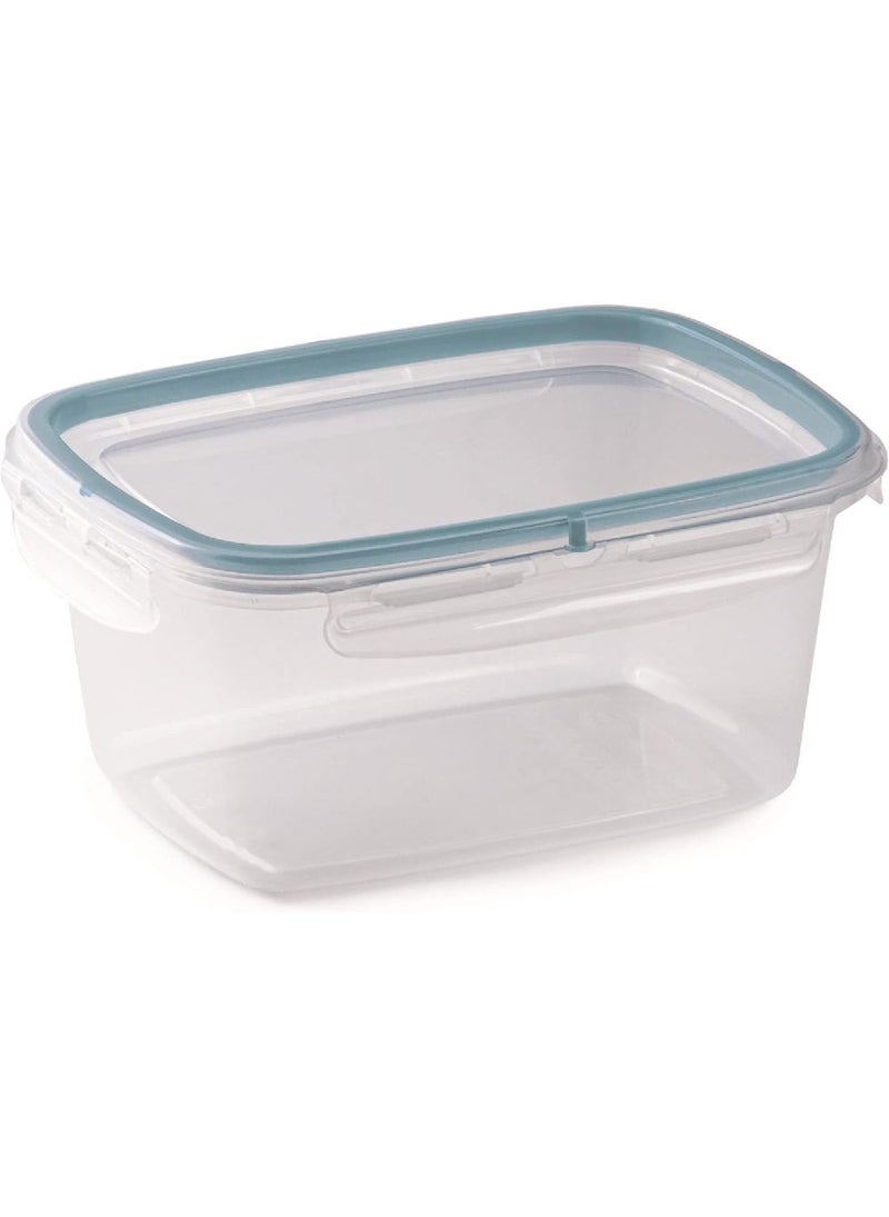 Snips 3 Pieces Snipslock Rectangular Containers 1.2 Liter, 0% BPA – Use & Reuse product, Made in Italy, Set 000870 - Image 2