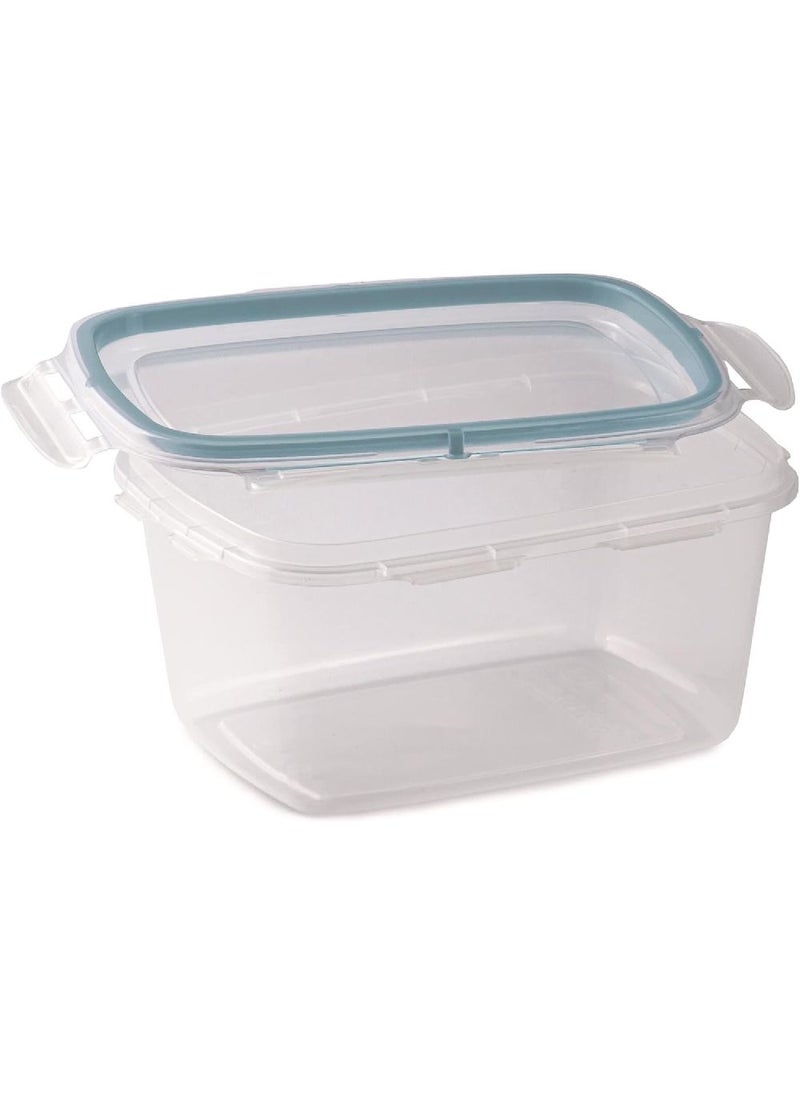 Snips 3 Pieces Snipslock Rectangular Containers 1.2 Liter, 0% BPA – Use & Reuse product, Made in Italy, Set 000870 - Image 3
