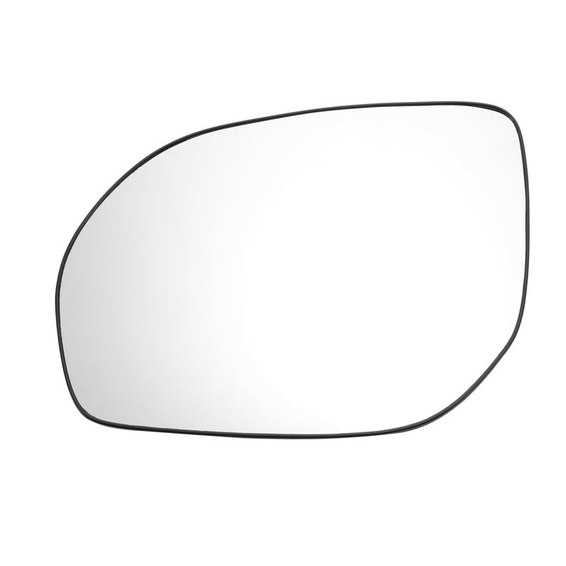 X AUTOHAUX X AUTOHAUX Car Rearview Left Side Mirror Glass Replacement W/Backing Plate Heated White Glass for Hyundai SANTA FE 2012-2019  - Image 1