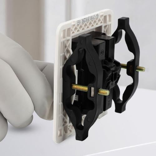 P-Plus International Wall Mount Switch Box Repair Tool Junction Box Repairer Electrical Box Repair Cassette Repairer Switch Cassette Repairing Tool Bottom Cassette Repairer (Set of 20) - Image 4