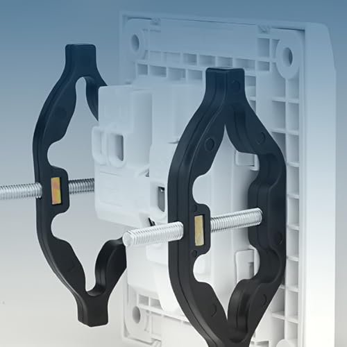 P-Plus International Wall Mount Switch Box Repair Tool Junction Box Repairer Electrical Box Repair Cassette Repairer Switch Cassette Repairing Tool Bottom Cassette Repairer (Set of 20) - Image 5