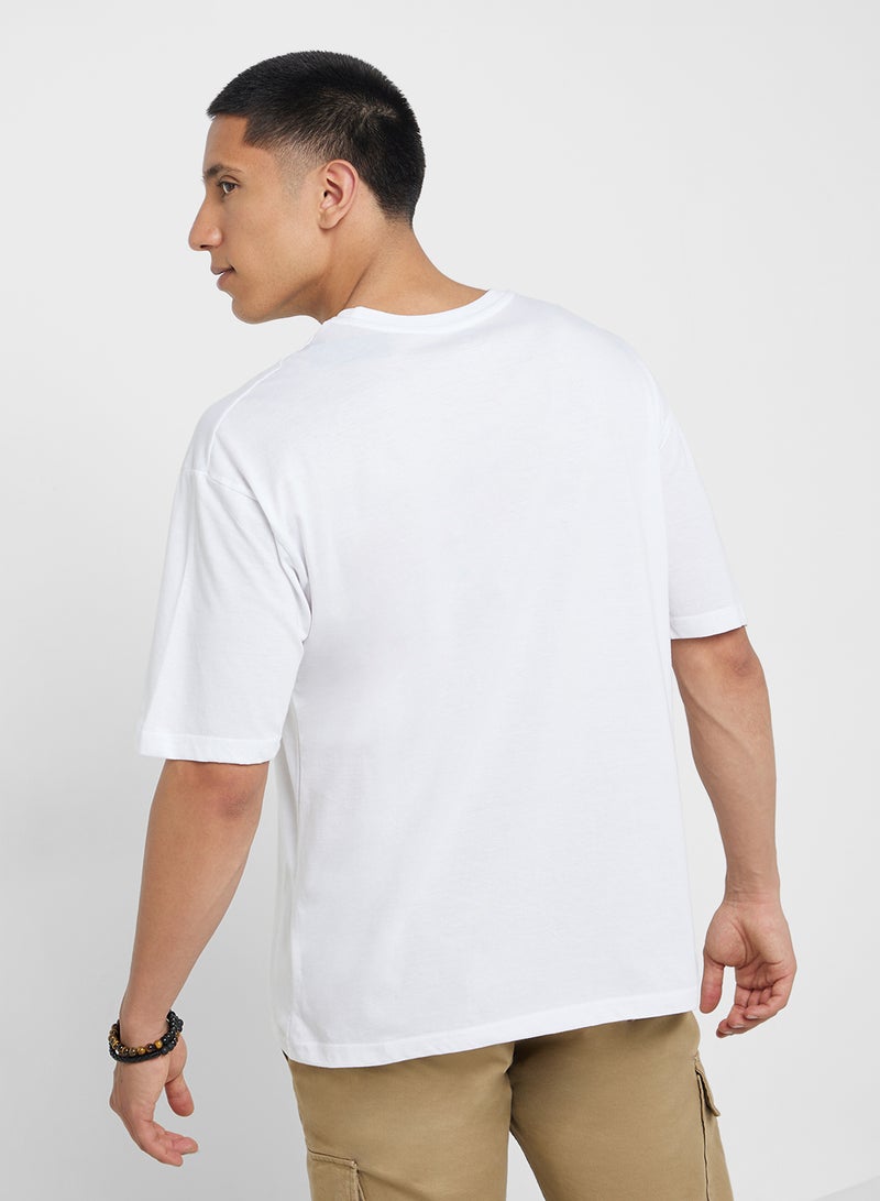 Seventy Five Oversized Crew Neck T-Shirt - Image 2