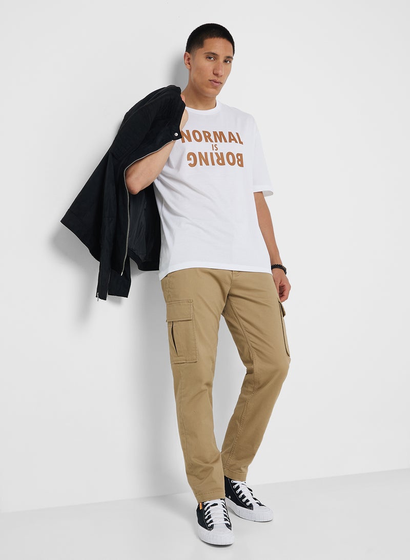 Seventy Five Oversized Crew Neck T-Shirt - Image 4