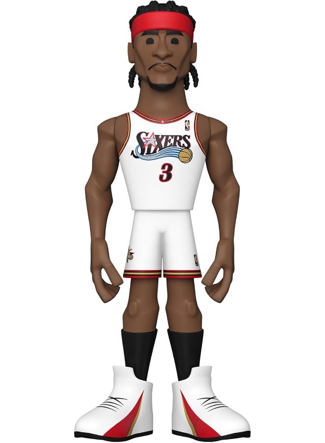 Funko Funko Gold 5" NBA: 76ers- Allen Iverson w/Chase, Collectible Action Vinyl Figure  - Image 2