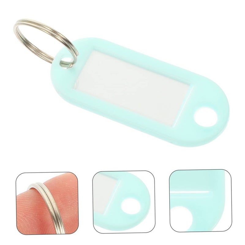 30pcs Green Key Tags Portable Luggage Labels for Home Travel Daily Use Organization - Image 5