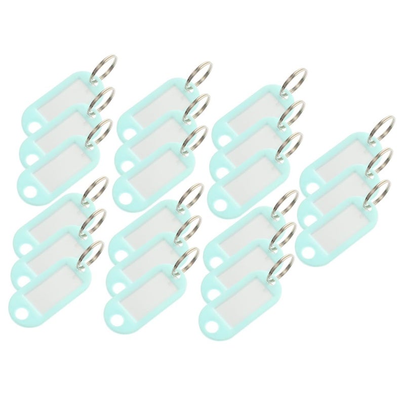 30pcs Green Key Tags Portable Luggage Labels for Home Travel Daily Use Organization - Image 2