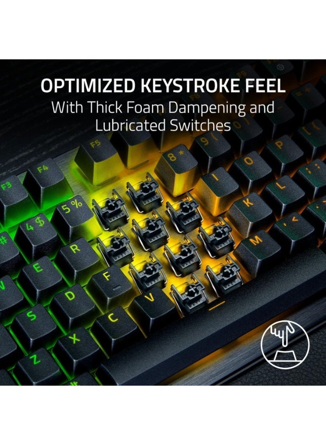 RAZER Huntsman V3 Pro Tenkeyless 8KHz Analog Optical Esports Keyboard: Analog Optical Switches Gen 2, 8000 Hz Polling, Snap Tap, Rapid Trigger, Adjustable Actuation, Media Controls - Black - Image 5