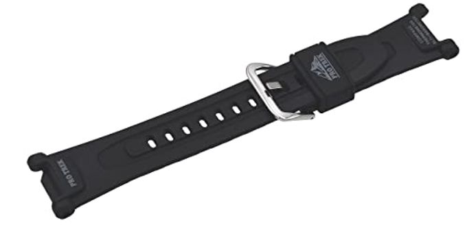 CASIO 10631626 Genuine Factory Black Protrek Replacement Band Prg240-1, Prg240-1B Prg40-3V - Image 3