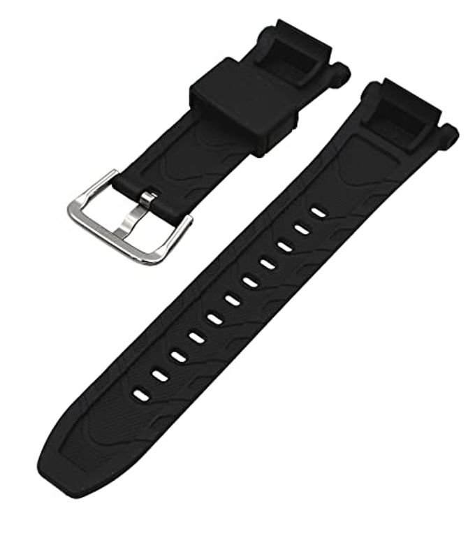 CASIO 10631626 Genuine Factory Black Protrek Replacement Band Prg240-1, Prg240-1B Prg40-3V - Image 5