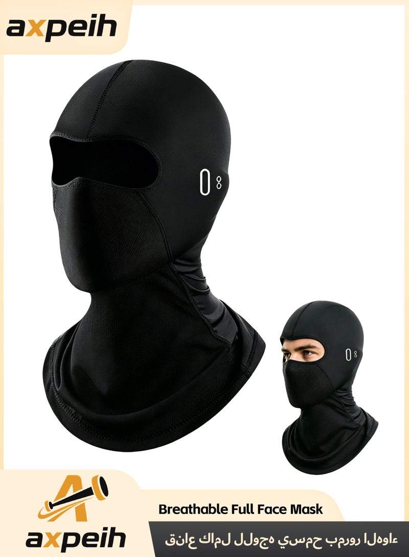 Axpeih Breathable Full Face Mask, Full Face & Neck UV Protection Mask, Ice Silk Headwear for Men and Women, Windproof Sun Protection Hood, Outdoor Sports, Cycling, Motorcycle - Image 1