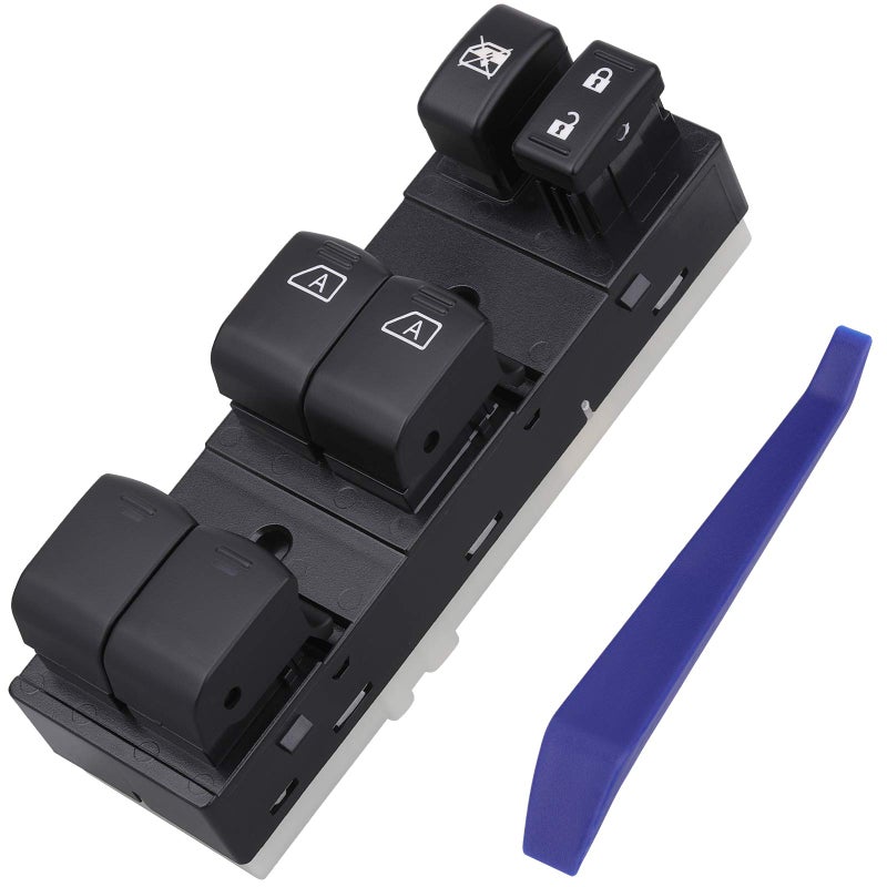 Obaee Driver Side Power Master Window Control Switch Button Compatible with 20072012 Nissan Altima Replace 25401ZN50B 25401ZN50C 214 Pins