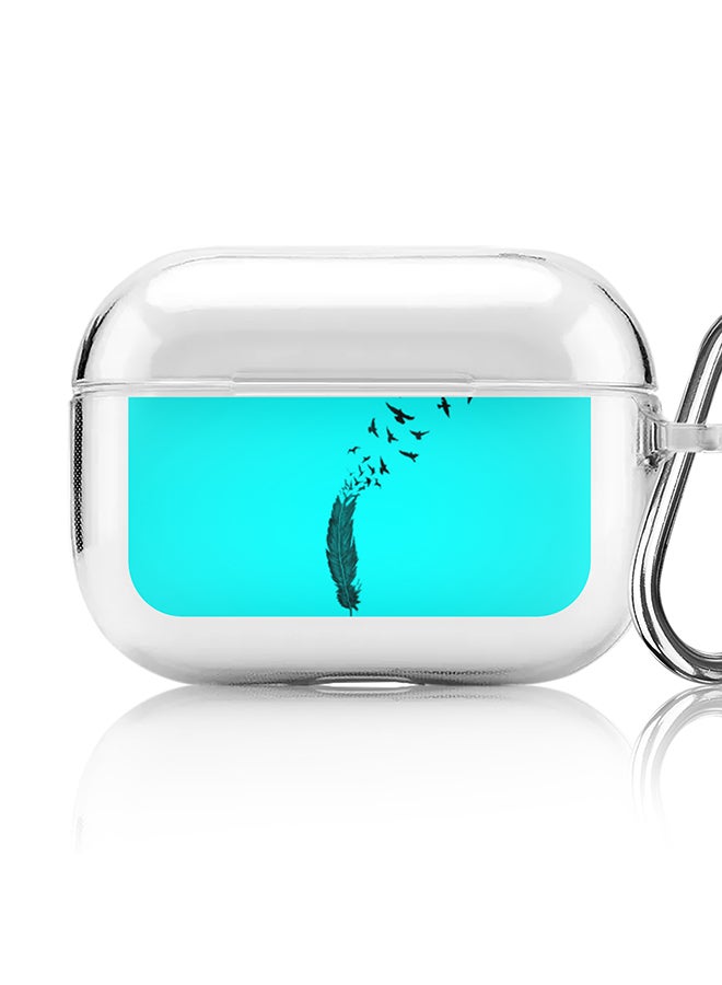 Stylizedd Classic Clear printed Case for Apple AirPods Pro 2nd Generation Thin Transparent Cover [Designed for Apple AirPods Pro 2nd Generation] - Birds of a feather - Image 1