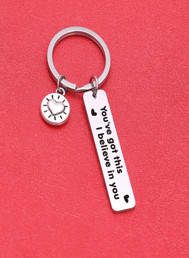 Nothers ASANHAO Addiction Recovery Keychain Gift - Sobriety Support Charm for Women, Friends, Graduates - Stainless Steel Inspirational Keychain - Birthday Christmas Motivational Present - Image 2
