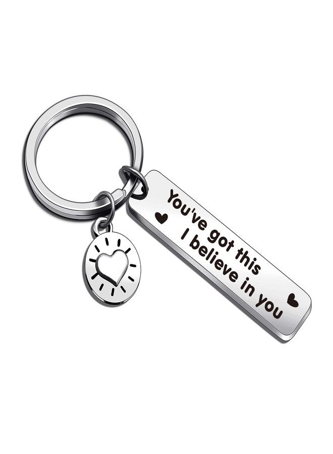 Nothers ASANHAO Addiction Recovery Keychain Gift - Sobriety Support Charm for Women, Friends, Graduates - Stainless Steel Inspirational Keychain - Birthday Christmas Motivational Present - Image 1