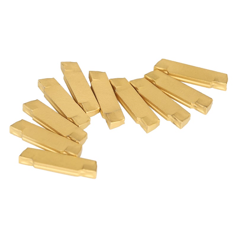 10pcs/box MGMN200-G 2mm Width Carbide Inserts for MGEHR/MGIVR Lathe Grooving Cut-Off Tool - Image 1