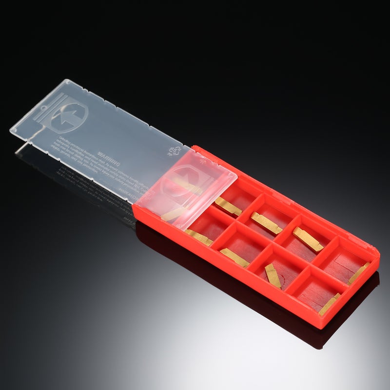 10pcs/box MGMN200-G 2mm Width Carbide Inserts for MGEHR/MGIVR Lathe Grooving Cut-Off Tool - Image 3
