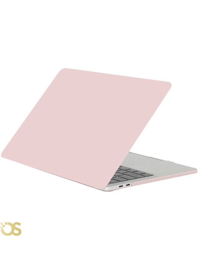 OS Hard Shell Protective Case for MacBook Air 13.6-inch — Matte Pink — Compatible with A2681, A3113 & A3240 Models - Image 1