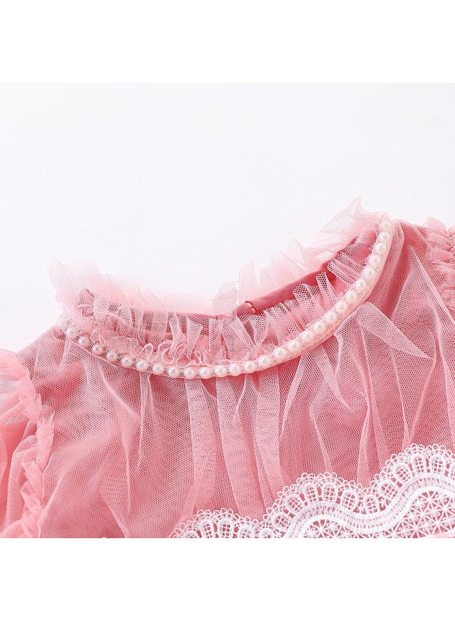 Girls' Baby Autumn Princess Dress Toddler Dress Chinese New Year Outfit Fashion - Image 5