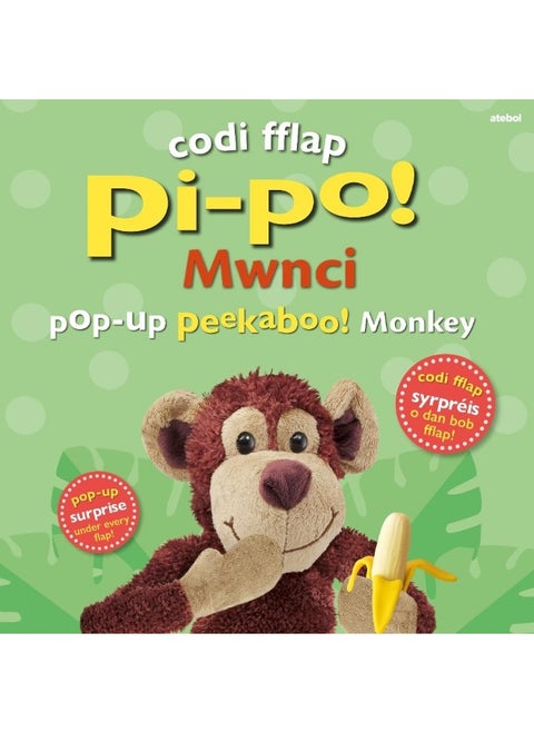 Codi Fflap Pi-po! Mwnci / Pop-up Peekaboo! Monkey