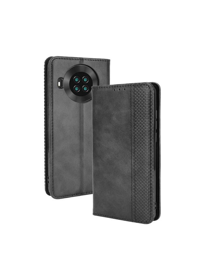 The Bros Case For Cubot Note 20 / Note 20 Pro Magnetic Buckle Retro Texture Horizontal Flip Leather Case with Holder & Card Slots & Photo Frame - Image 1