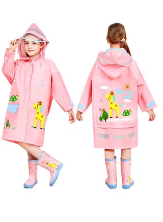 Kids Hooded Raincoats Boys Girls Durable Waterproof Windbreaker Poncho 3D   Printed Lightweight Cartoon Raincoat Children Schoolbag Rainwear with Transparent Hat Brim Reflective Stripes - pzsku/Z33631EF6F60FC3A391A6Z/45/_/1723271856/a3981432-2e5b-44a4-ac31-6e45c6508a07
