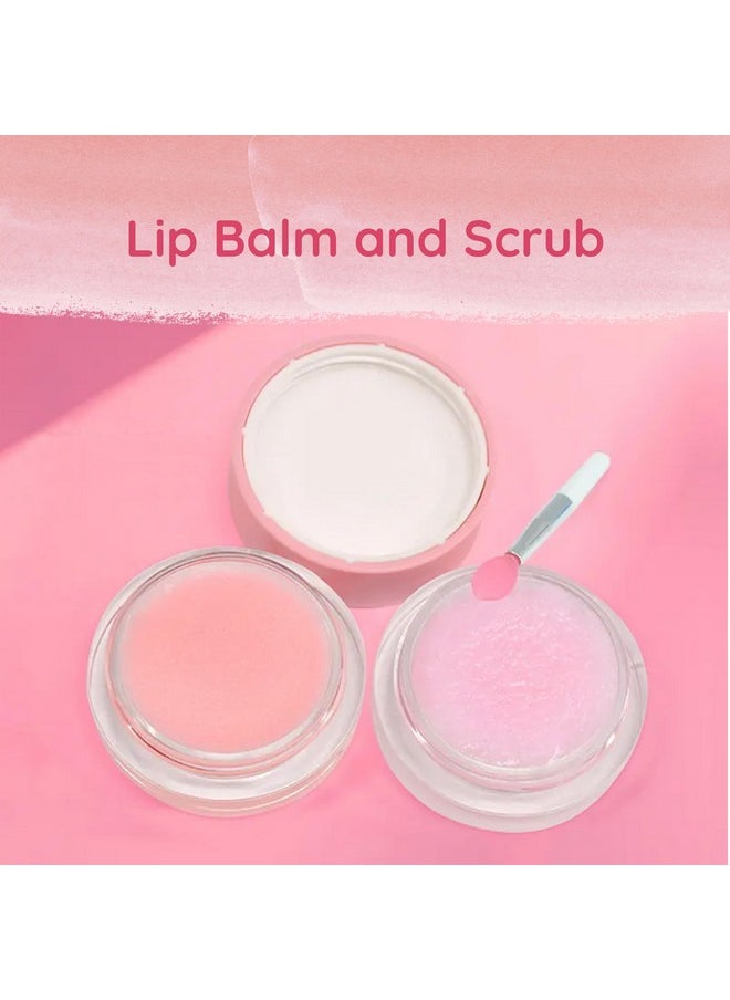 Clementine - Zahra Today Lip Care Setgentle Yet Effective Moisturizing Repairing Balm & Exfoliating Peeling Primer Scrub Nourishing And Softening Lips - Image 1