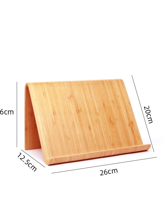 LOULUEN حامل هاتف وجهاز لوحي متعدد الاستخدامات من الخيزران