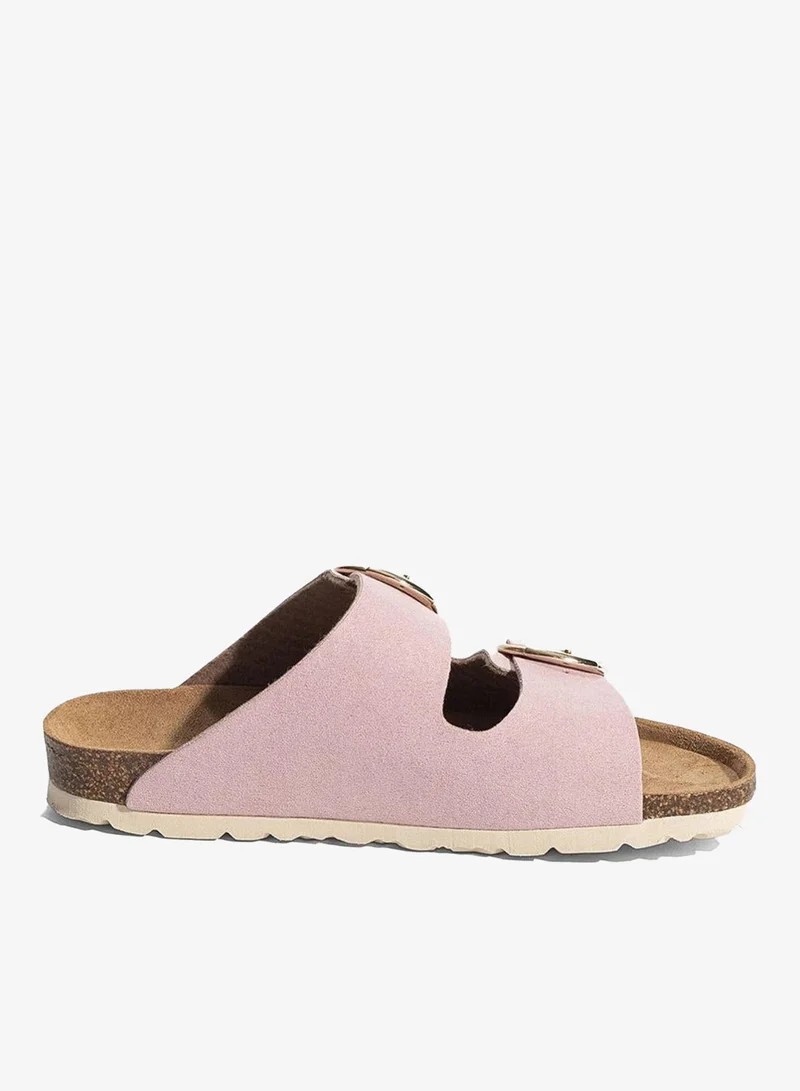 BAYTON Atlas Double Strap Flat Sandals
