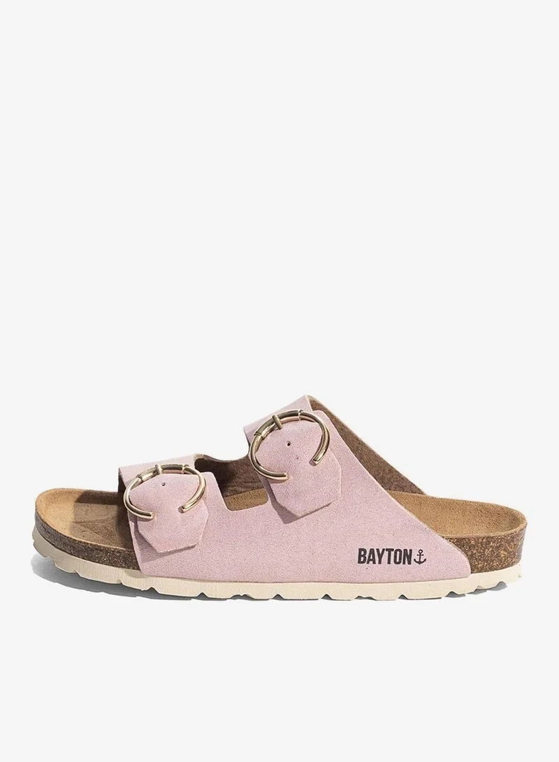 BAYTON  Atlas Double Strap Flat Sandals for Women | Best Price UAE
