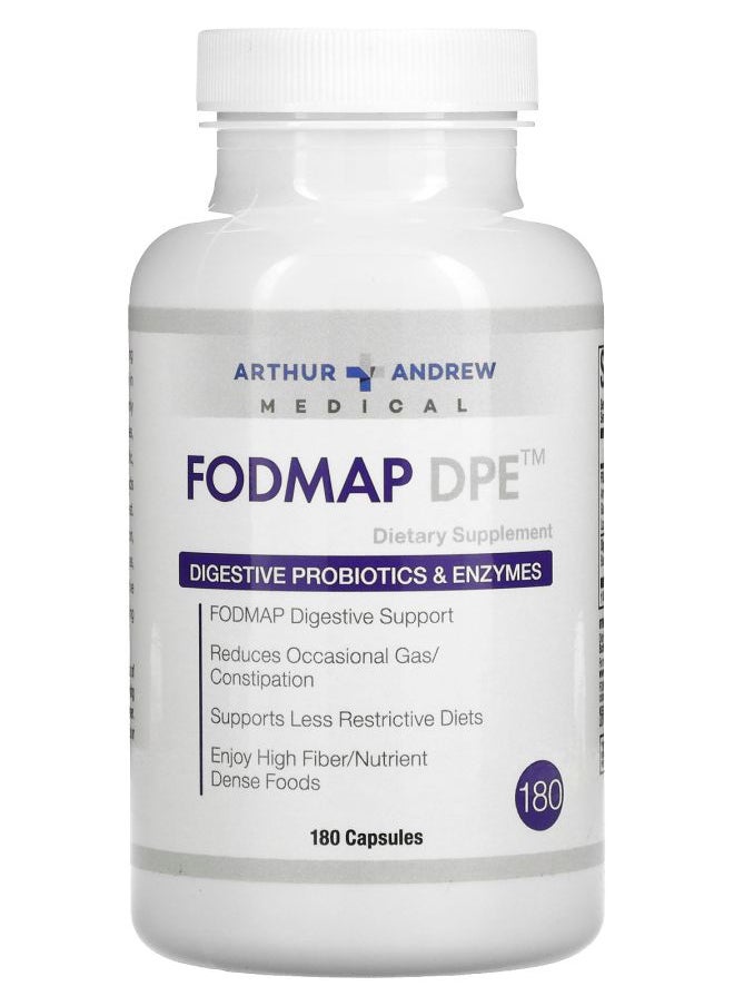 Arthur Andrew Medical - FODMAP DPE 180 Capsules - Image 1